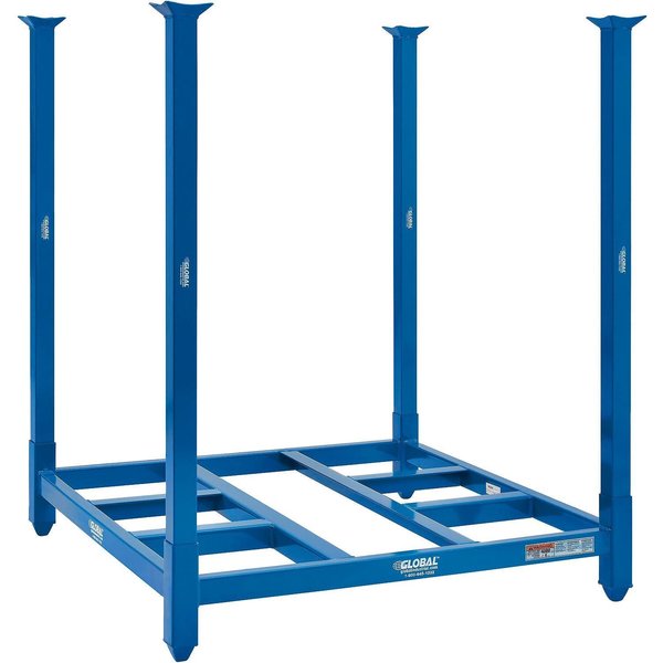 Global Industrial Portable Stack Rack, 48W x 48D x 36H 798923